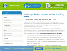 Tablet Screenshot of prime-essay.net